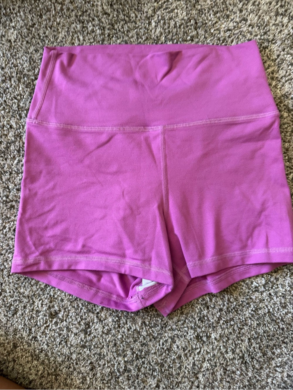 Fleo True High Original Hot Pink Athletic Shorts